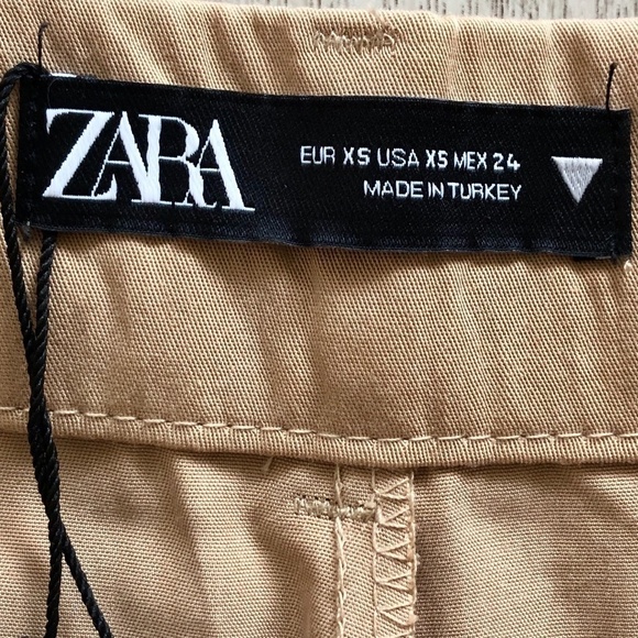 Zara, Full Length, High-Waisted Pants, Wide Leg, Size XS, NEW, With Tags - Picture 12 of 16